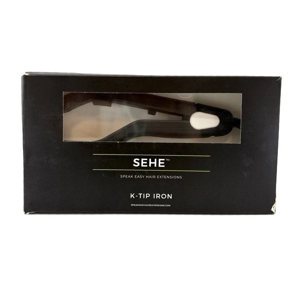 SEHE K-Tip Iron Hair Extension Fusion Tool Adjustable Temp New‎ Open Box